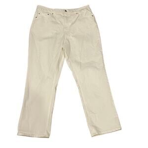 Frye White jeans size 14